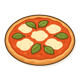 Roman pizza icon