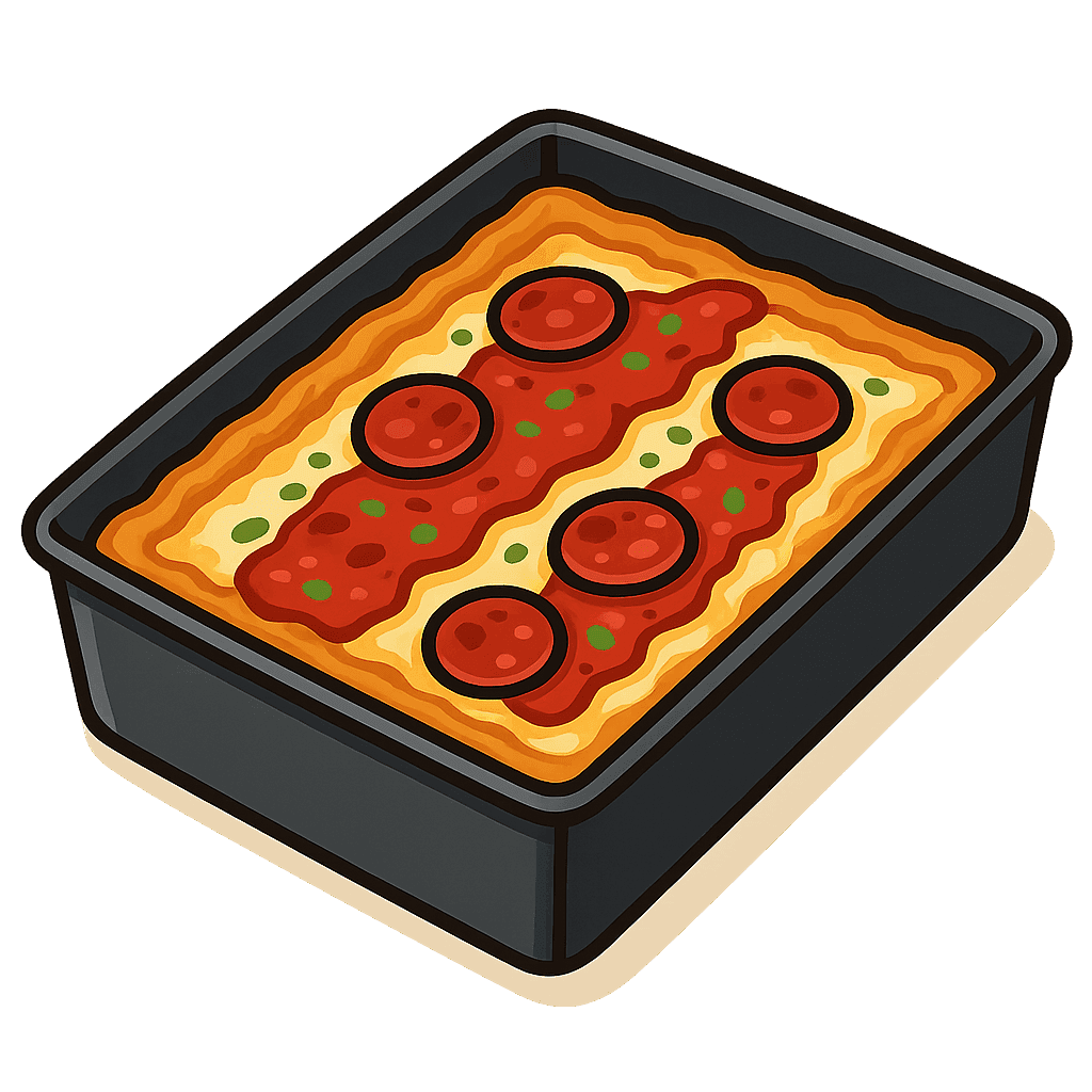 Detroit Style Pizza